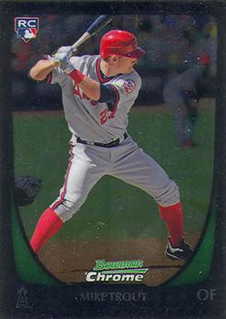 2011 Bowman Draft Picks & Prospects - Chrome #101 Mike Trout Front