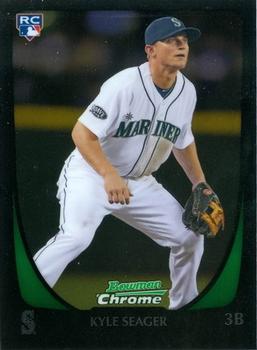 2011 Bowman Draft Picks & Prospects - Chrome #103 Kyle Seager Front