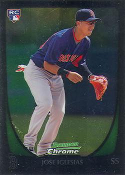 2011 Bowman Draft Picks & Prospects - Chrome #49 Jose Iglesias Front