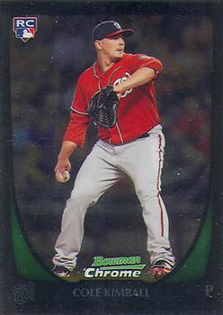 2011 Bowman Draft Picks & Prospects - Chrome #52 Cole Kimball Front