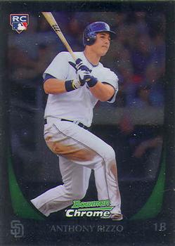 2011 Bowman Draft Picks & Prospects - Chrome #70 Anthony Rizzo Front