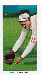 1983 Galasso 1909-11 T206 (Reprint) #NNO Fred Beck Front
