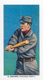1983 Galasso 1909-11 T206 (Reprint) #NNO George Browne Front