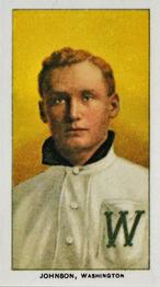 1983 Galasso 1909-11 T206 (Reprint) #NNO Walter Johnson Front