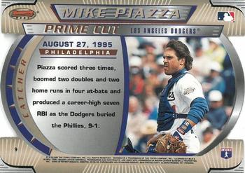1996 Bowman's Best - Best Cuts #9 Mike Piazza Back