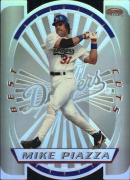 1996 Bowman's Best - Best Cuts Refractor #9 Mike Piazza Front