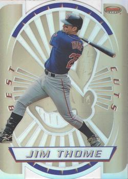 1996 Bowman's Best - Best Cuts Refractor #15 Jim Thome Front