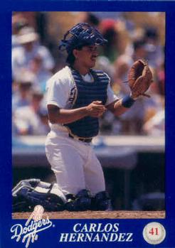 1993 Los Angeles Dodgers Police #NNO Carlos Hernandez Front