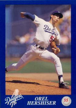 1993 Los Angeles Dodgers Police #NNO Orel Hershiser Front