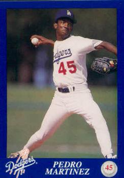 1993 Los Angeles Dodgers Police #NNO Pedro Martinez Front