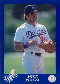 1993 Los Angeles Dodgers Police #NNO Mike Piazza Front