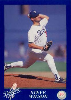 1993 Los Angeles Dodgers Police #NNO Steve Wilson Front