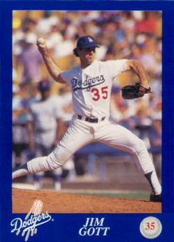 1993 Los Angeles Dodgers Police #NNO Jim Gott Front