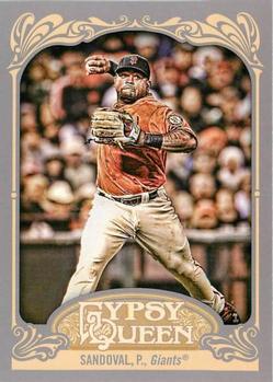 2012 Topps Gypsy Queen #105 Pablo Sandoval Front