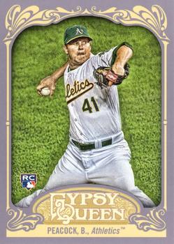 2012 Topps Gypsy Queen #114 Brad Peacock Front