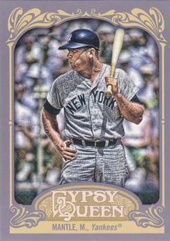 2012 Topps Gypsy Queen #120 Mickey Mantle Front