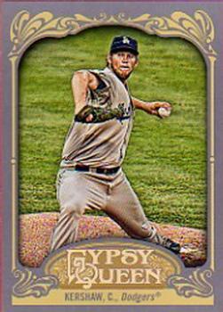 2012 Topps Gypsy Queen #135 Clayton Kershaw Front