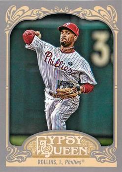 2012 Topps Gypsy Queen #171 Jimmy Rollins Front