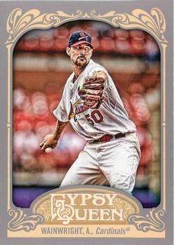 2012 Topps Gypsy Queen #196 Adam Wainwright Front