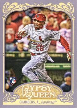 2012 Topps Gypsy Queen #208 Adron Chambers Front