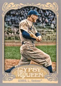 2012 Topps Gypsy Queen #236 Lou Gehrig Front