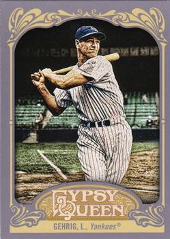 2012 Topps Gypsy Queen #236 Lou Gehrig Front
