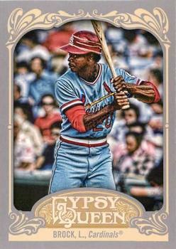 2012 Topps Gypsy Queen #297 Lou Brock Front