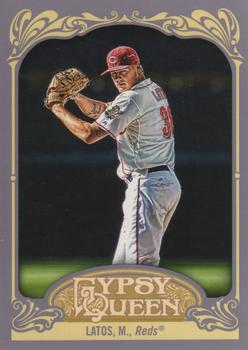 2012 Topps Gypsy Queen #21 Mat Latos Front