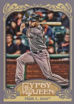 2012 Topps Gypsy Queen #53 Angel Pagan Front