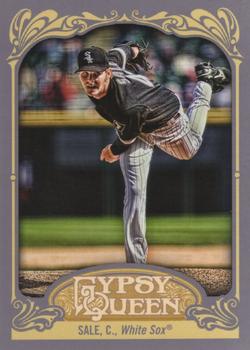 2012 Topps Gypsy Queen #107 Chris Sale Front