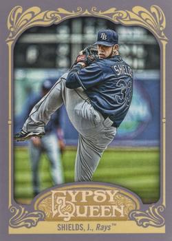 2012 Topps Gypsy Queen #139 James Shields Front