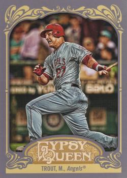 2012 Topps Gypsy Queen #195 Mike Trout Front