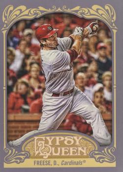 2012 Topps Gypsy Queen #197 David Freese Front