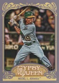 2012 Topps Gypsy Queen #204 Jemile Weeks Front