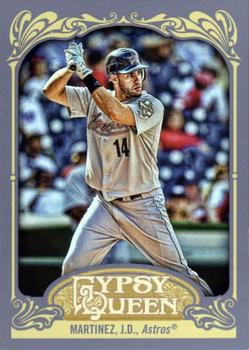 2012 Topps Gypsy Queen #214 J.D. Martinez Front