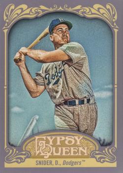 2012 Topps Gypsy Queen #233 Duke Snider Front