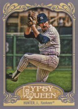 2012 Topps Gypsy Queen #243 Catfish Hunter Front