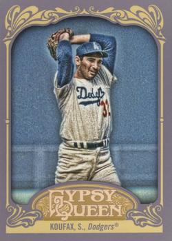 2012 Topps Gypsy Queen #290 Sandy Koufax Front