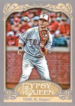2012 Topps Gypsy Queen #57 Michael Young Front