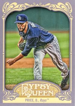 2012 Topps Gypsy Queen #70 David Price Front