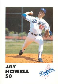 1988 Los Angeles Dodgers Police #NNO Jay Howell Front