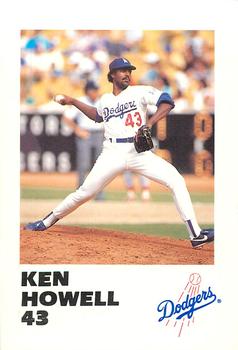 1988 Los Angeles Dodgers Police #NNO Ken Howell Front