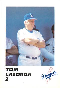 1988 Los Angeles Dodgers Police #NNO Tom Lasorda Front