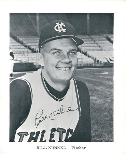 1962 Kansas City Athletics 4x5 Photos #NNO Bill Kunkel Front