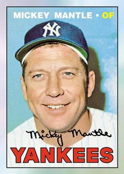 2006 Topps eTopps Mickey Mantle #16 Mickey Mantle 1967 Front