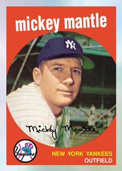 2006 Topps eTopps Mickey Mantle #8 Mickey Mantle 1959 Front