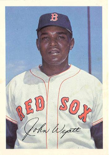 1967 Boston Red Sox Picture Pack 2 #NNO John Wyatt Front