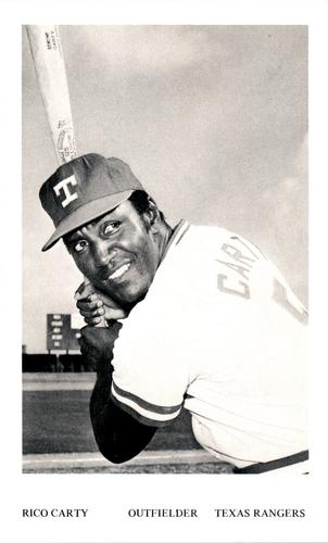 1973 Texas Rangers Photocards #NNO Rico Carty Front