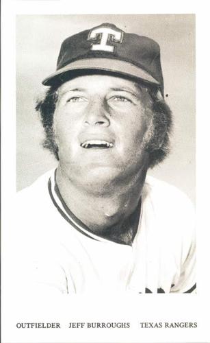 1973 Texas Rangers Photocards #NNO Jeff Burroughs Front
