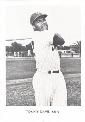 1967 Sports Service New York Mets #NNO Tommy Davis Front